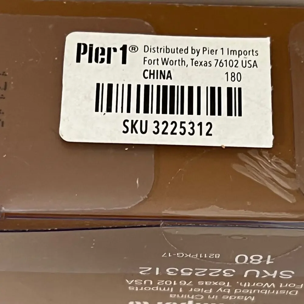 Pier 1 Gingerbread Cookie Reed Diffuser New In Box Holiday Scent 0.95 fl oz